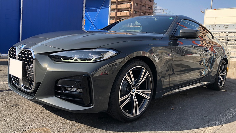 BMW新型4シリーズクーペ(G22)インプレ